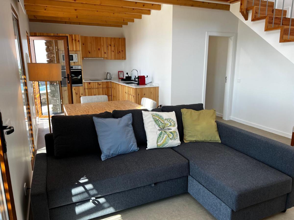 Casas Do Laranjo- Cottages & Infinity Pool Gaula Bagian luar foto