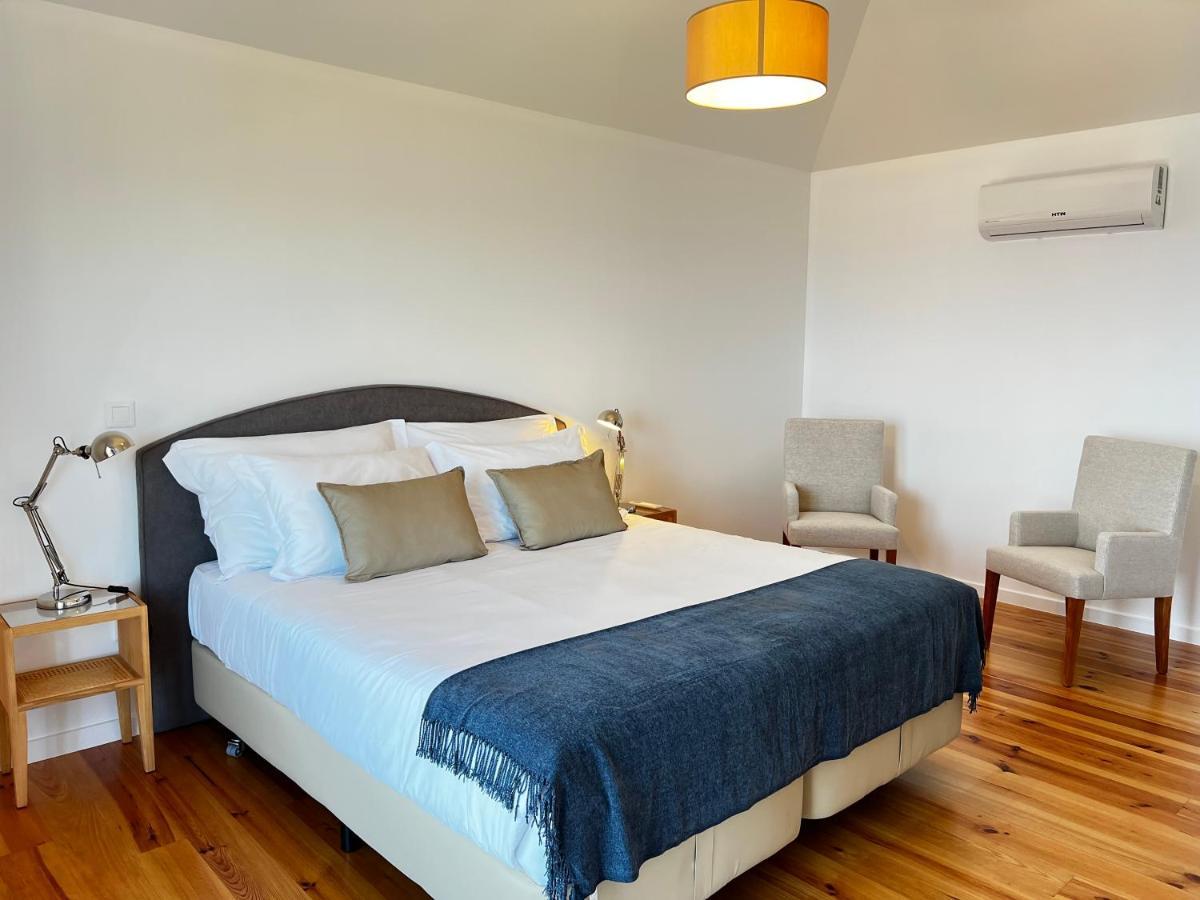 Casas Do Laranjo- Cottages & Infinity Pool Gaula Bagian luar foto