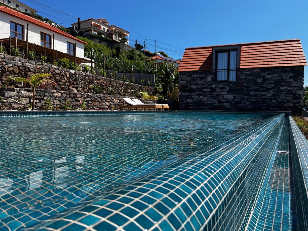 Casas Do Laranjo- Cottages & Infinity Pool Gaula Bagian luar foto
