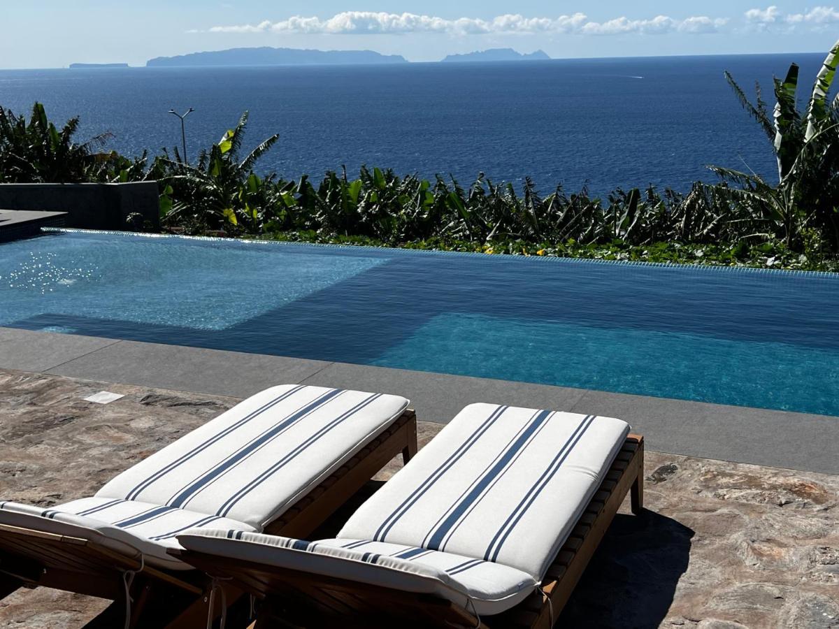 Casas Do Laranjo- Cottages & Infinity Pool Gaula Bagian luar foto