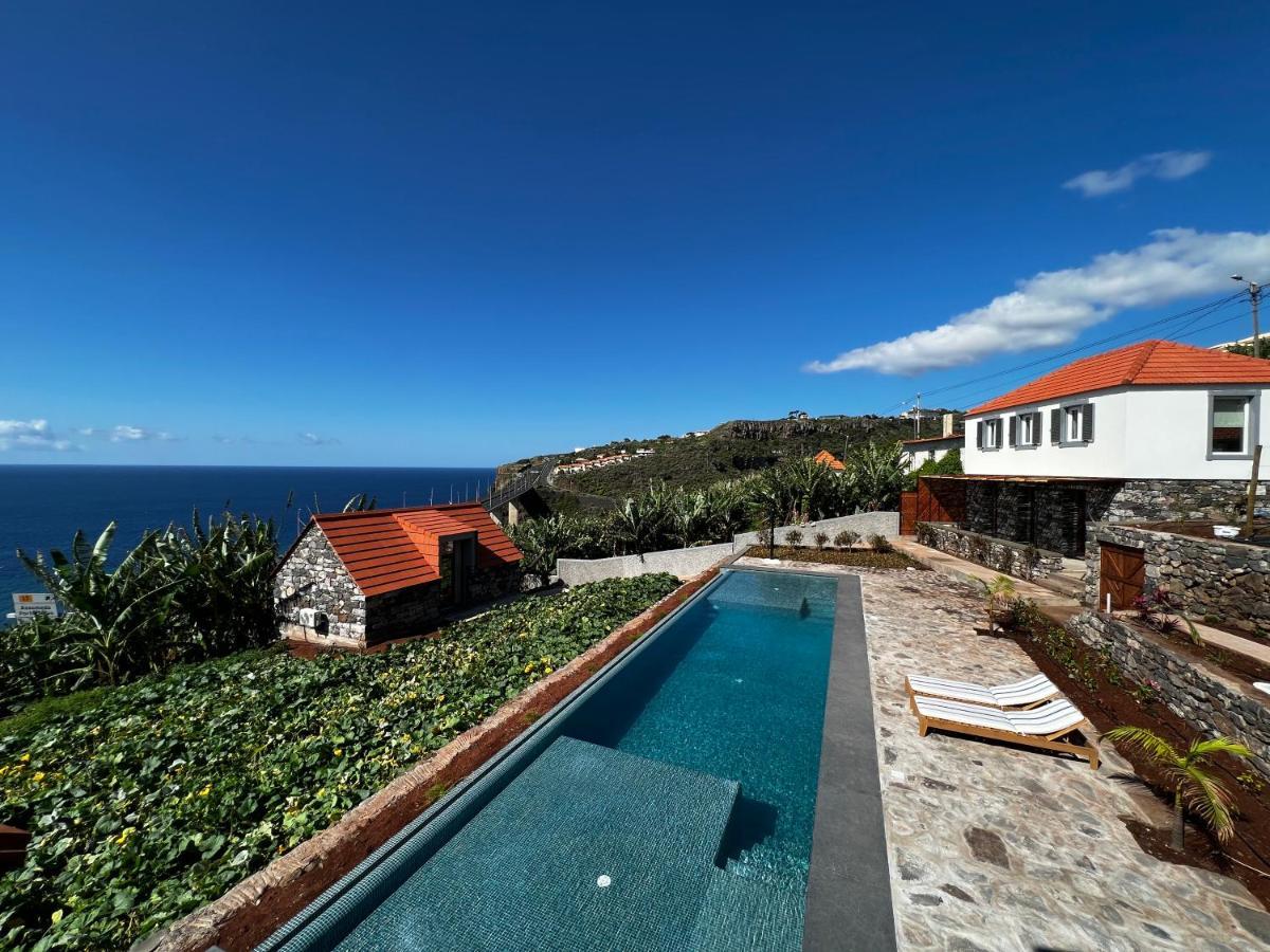 Casas Do Laranjo- Cottages & Infinity Pool Gaula Bagian luar foto